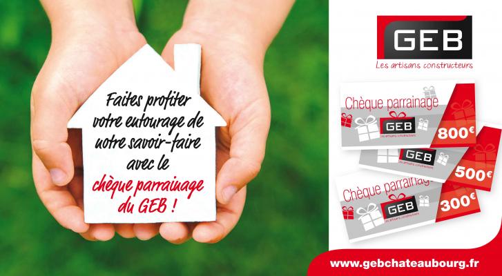 Chèque parrainage GEB