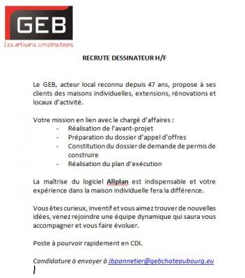 annonce recrutement 