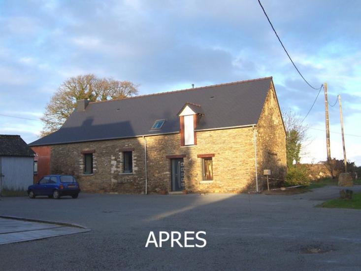 rénovation et extension corps de ferme