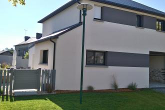 Carport et portillon pour accès jardin